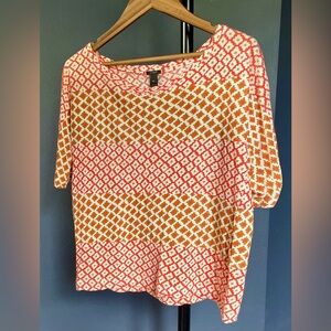 J. Crew Women’s Short-Sleeve Top- Size XS, Excellent Condition
